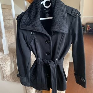 Single Breasted Belted Coat